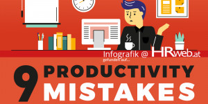 Beitragsbild des Blogbeitrags Infografik | 9 Productivity Mistakes 