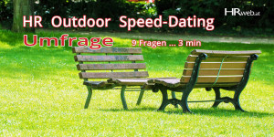 Beitragsbild des Blogbeitrags HR Outdoor Speed-Dating (Wien) | Schnelle Umfrage (9 Fragen … 3 min)