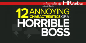 Beitragsbild des Blogbeitrags Infografik | 12 Annoying Characteristics of a Horrible Boss 