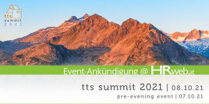 Beitragsbild des Blogbeitrags 8okt2021 | tts summit 2021: Tauchen Sie ein in die Arbeitswelten 2030 