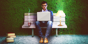 Beitragsbild des Blogbeitrags Gesundheitsförderung im Home Office