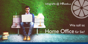 Beitragsbild des Blogbeitrags Infografik „Wie toll ist Home Office für Sie?“ 