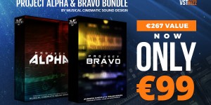 Beitragsbild des Blogbeitrags VST Buzz Deal: HybridTwo Project Alpha & Bravo Bundle 63 % OFF