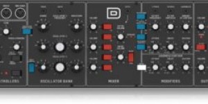 Beitragsbild des Blogbeitrags New Sound Demos Of The Behringer Model D Synthesizer Clone