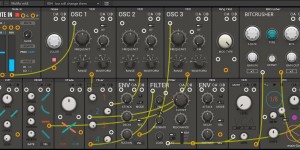 Beitragsbild des Blogbeitrags Use Patch Cables In Reaktor 6 With These Two New Free Synthesizers 