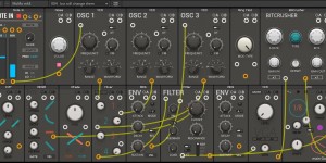 Beitragsbild des Blogbeitrags Use Patch Cables In Reaktor 6 With These Two New Free Synthesizers