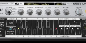 Beitragsbild des Blogbeitrags AudioRealism Released Bass Line Synthesizer Update 3.1 With TB-03 Pattern Import 