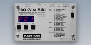 Beitragsbild des Blogbeitrags Convert Any Analogue Control Voltage In A MIDI Signal With The New Kenton Pro CV To MIDI Convertor 