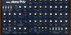 Beitragsbild des Blogbeitrags KORG Released iMono/Poly For IOS – The Iconic 4 VCO Synthesizer From 1981 