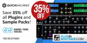 Beitragsbild des Blogbeitrags Save 35% OFF On The Amazing Experimental Glitchmachines Plugins & Sample Packs For Limited Time 