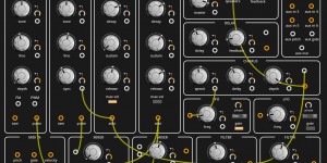 Beitragsbild des Blogbeitrags Don’t Miss Anagram ! A New Free Modular Synthesizer For Reaktor With Front Panel Patching