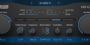 Beitragsbild des Blogbeitrags Reverb Foundry Released HD Cart – An Accurate Emulation Of The Lexicon 480L Reverb