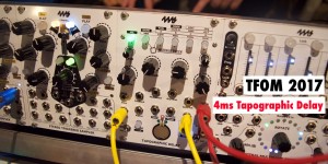 Beitragsbild des Blogbeitrags Tokyo Festival Of Modular: 4ms Launched Tapographic Delay – A New Complex Multi-Tap Delay For Eurorack 