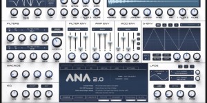 Beitragsbild des Blogbeitrags Sonic Academy Unveiled ANA 2 Synthesizer Plugin – WaveTable Synthesis Meets Sampler In An Intuitive Interface