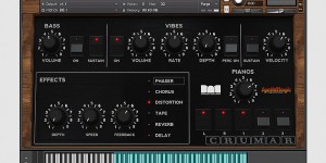 Beitragsbild des Blogbeitrags Synth Magic’s New Kontakt Library Features Sounds From The Vintage Analog Electric Piano Crumar Roady