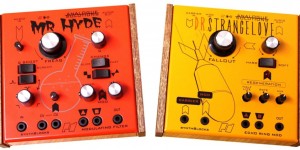 Beitragsbild des Blogbeitrags Analogue Solutions Portable SynthBlocks Mr Hyde & Dr. Strangelove Are Now Available