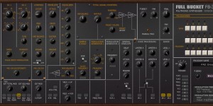 Beitragsbild des Blogbeitrags Full Bucket Music FB-3200 Released – A Free New Emulation Of The KORG PS-3200 Polyphonic Synthesizer 