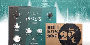 Beitragsbild des Blogbeitrags Native Instrumentes Distributes Christmas Presents Again (Phasis Phaser Plugin, E-Voucher & Price Draw)