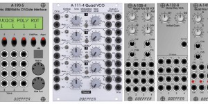 Beitragsbild des Blogbeitrags NAMM 2018: Doepfer Simply The Polyphonic Workflow In Eurorack With A Range Of New Modules