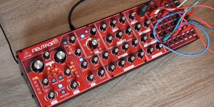 Beitragsbild des Blogbeitrags BEHRINGER Neutron Synthesizer – First Contacts With The Prototype 