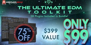 Beitragsbild des Blogbeitrags Kilohearts Snap Heap & Toolbox Modular Effect Processor Is Now 75% OFF At Audio Plugin Deals