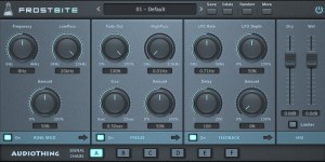 Beitragsbild des Blogbeitrags AudioThing Frostbite Plugin Review – Atmospheric Sounds With A Touch Of Distortion