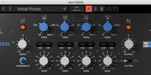 Beitragsbild des Blogbeitrags Overloud Released EQ550 Plugin & Gives Away 1000 Licences/Day For FREE