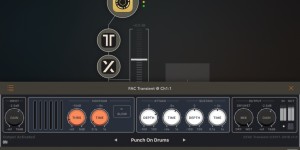 Beitragsbild des Blogbeitrags FAC Transient Is The First Transient Designer App For iOS With AUv3 Support 