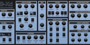 Beitragsbild des Blogbeitrags The Free OB-Xd Synthesizer Plugin (VST/AU) By DiscoDSP Is Available Again & Update Released 