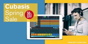 Beitragsbild des Blogbeitrags Steinberg Updates Cubasis To V.2.4 With AUv3 MIDI Support & Launched 50% OFF Spring Sale