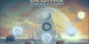 Beitragsbild des Blogbeitrags Gothic Instruments Released DRONAR Metal & Glass Module For Kontakt 5