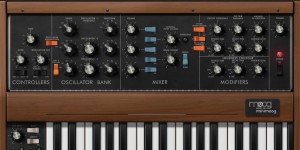 Beitragsbild des Blogbeitrags 100 Free Patches For The Moog Minimoog Model D Synthesizer App