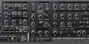 Beitragsbild des Blogbeitrags discoDSP Updated Discovery Pro Synthesizer To V.6.7 