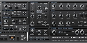 Beitragsbild des Blogbeitrags discoDSP Updated Discovery Pro Synthesizer To V.6.7