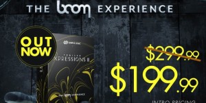 Beitragsbild des Blogbeitrags Sample Logic Launched Trailer Xpressions II: The BOOM Experience For Kontakt 5