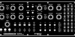 Beitragsbild des Blogbeitrags Moog Music Released Subharmonicon Synthesizer Front Panel