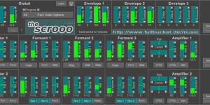 Beitragsbild des Blogbeitrags Full Bucket Music Updated The Scrooo Free Spectral Formant Synthesizer With MacOS Support