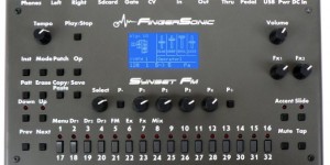 Beitragsbild des Blogbeitrags FingerSonic Announced SYNSET FM Synthesizer: 6 Operators, 3 FM Drum Channels & More