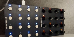Beitragsbild des Blogbeitrags Superbooth 2018: Intech Studio Announced Grid Modular MIDI Controllers 