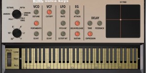 Beitragsbild des Blogbeitrags This 6 € VST / AU Editor Lets You Integrate The KORG Volca Keys Synthesizer Into Your DAW