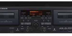 Beitragsbild des Blogbeitrags TASCAM Introduced The 202mkVII Dual Cassette Deck Recorder With USB Connectivity