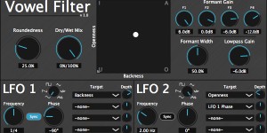 Beitragsbild des Blogbeitrags Will Savin’s Latest Plugin Release Vowel Filter (VST/AU) Is Simple But Powerful!