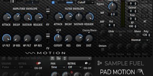 Beitragsbild des Blogbeitrags Sample Fuel Released Pad Motion – Virtual Pad Instrument With 4 Synth Engines For HALion 