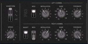 Beitragsbild des Blogbeitrags SKnote Released P83 Stereo Phaser Effect Plugin For PC & Mac