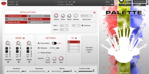 Beitragsbild des Blogbeitrags Red Room Audio Released Palette Primary Colors – Free Kontakt 5 Orchestral Library! 