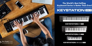Beitragsbild des Blogbeitrags M-Audio Introduced Keystation MK3 MIDI Keyboard Controller Series! 