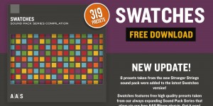 Beitragsbild des Blogbeitrags Applied Acoustics Systems Swatches Features Now 319 Free Sounds!