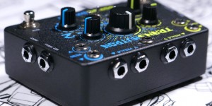 Beitragsbild des Blogbeitrags Transmutron Is A New Dual FX Loop Crossover Filter For Guitars & Eurorack!