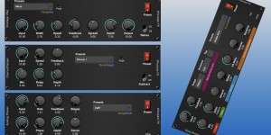 Beitragsbild des Blogbeitrags 4Pockets Released 4 New iOS AUv3 Effect Apps! Flanger, Panning Delay, Phaser & Vintage Vibe! 