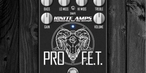Beitragsbild des Blogbeitrags Ignite Amps Released ProF.E.T – FREE Distortion/Preamp Plugin For PC & Mac!